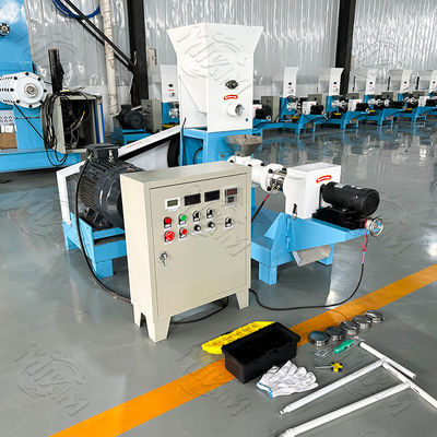 Máy xát tự động thức ăn cho cá Chó thực phẩm mèo Thực phẩm thức ăn cho cá Máy xả hơi chế biến thức ăn cho thú cưng