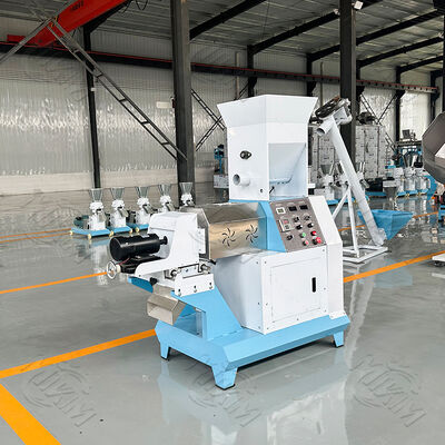 Máy chế tạo hạt thức ăn cá nổi một vít loại khô chó mèo vật nuôi máy chế tạo hạt thức ăn cho động vật gia cầm Chăn nuôi