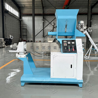 40–250 kg/h Máy tạo viên thức ăn cho cá nổi trục vít đơn loại khô cho trang trại cá