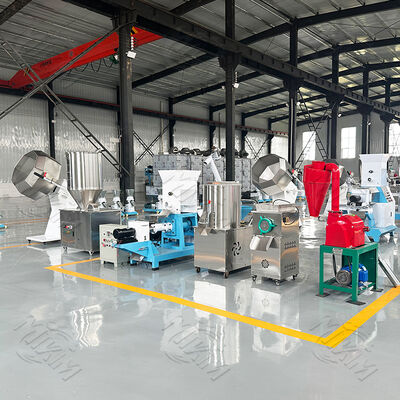Chất lượng 200-800 kg/h Dòng sản xuất máy ép thức ăn cá nổi nhỏ. Máy ép thức ăn cá. Dòng sản xuất hạt thức ăn cá giá rẻ. nhà máy