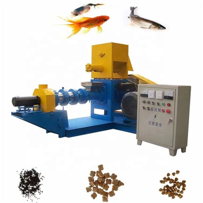 Máy cho cá nhỏ 330kg Máy đùn thức ăn cho cá tự động 6mm 4mm