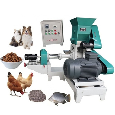 Máy tạo viên thức ăn cho cá quy mô lớn Máy xay 3 đến 12mm Công suất cho ăn 0,4kw