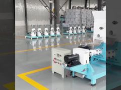 Dây chuyền máy đùn thức ăn nổi cho cá Thiết bị sản xuất viên thức ăn cho cá