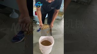 máy ép bột cá #fishfeedmachine